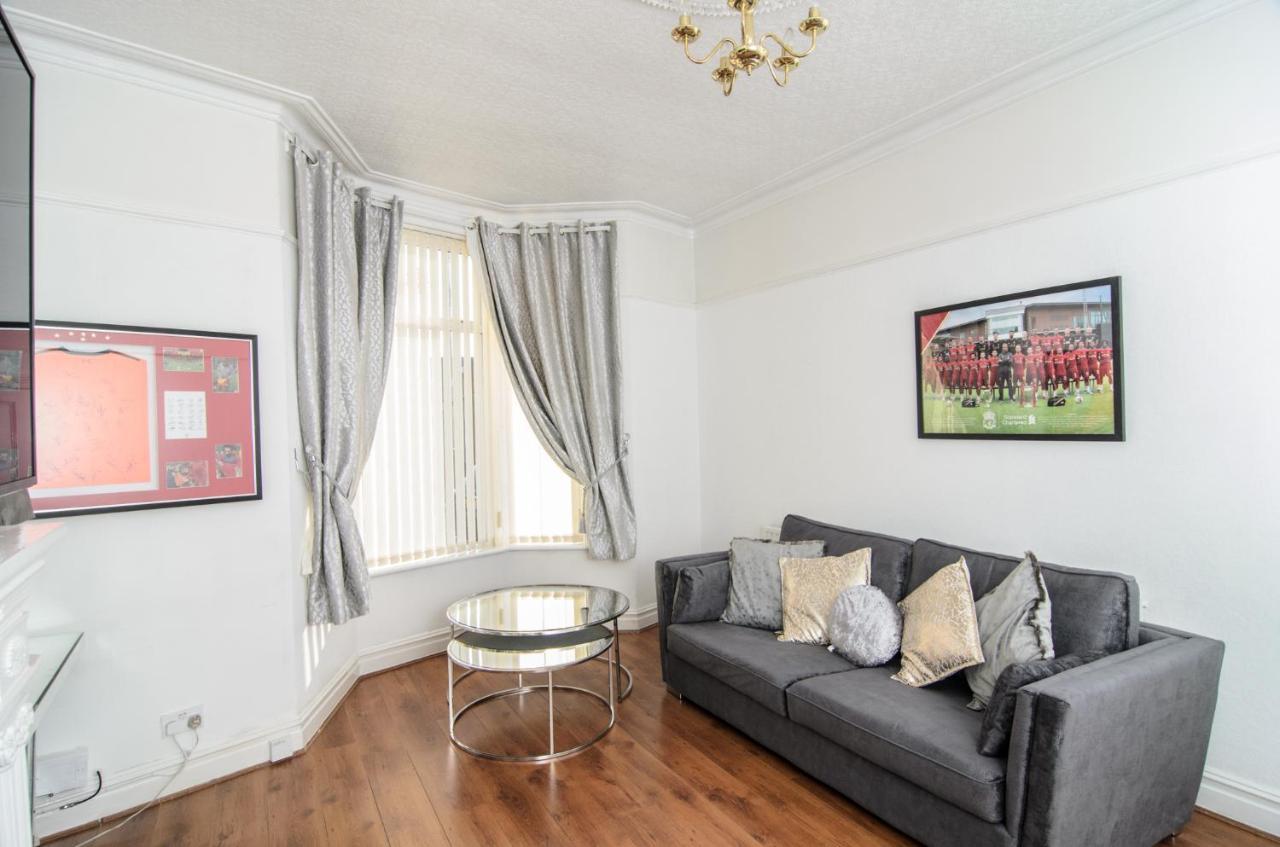 Vila Riverpool - Elegant House 1 Minute Walk To Anfield Stadium Liverpool Exteriér fotografie