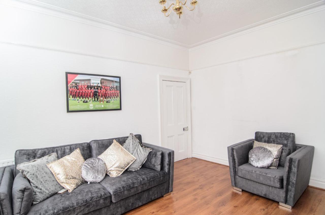 Vila Riverpool - Elegant House 1 Minute Walk To Anfield Stadium Liverpool Exteriér fotografie